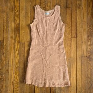 Vintage 80's Paisley Pattern Embossed Shift Dress